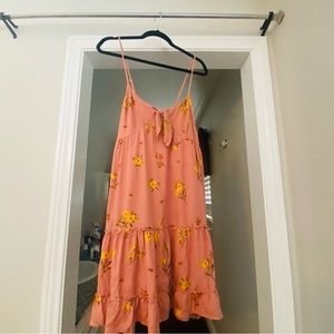 Floral mini dress bought never used